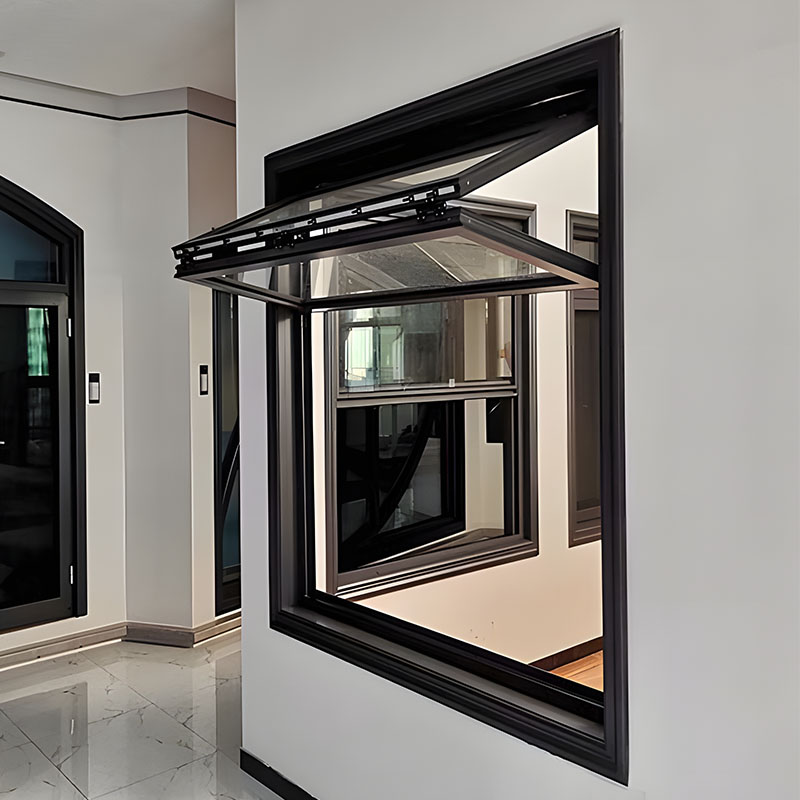 vertical folding windows