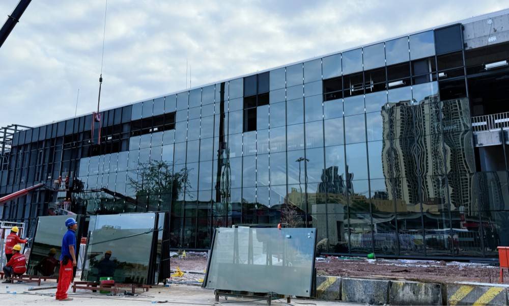 Subway Station Curtain Wall Project of China Subway Station Curtain Wall Project of China